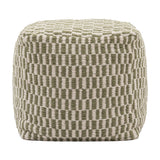 Rauma Handwoven Wool Pouffe