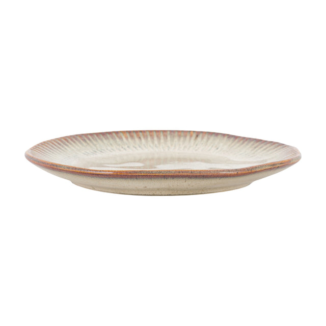 Organic Ridged Side Plate Set of 4