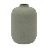 Goa Cast Metal Vase – Olive