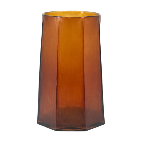 Organic Faceted Hurricane – Amber