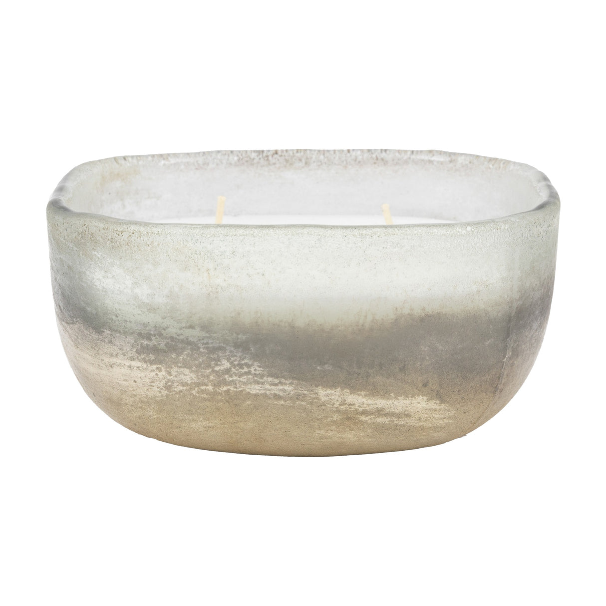 Mercury Twin Wick Candle – Silver