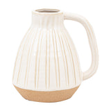 Cromer Ceramic Handled Vase – White