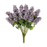 Artificial Cone Hydrangea Floral Stem Set of 12