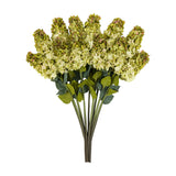 Artificial Vintage Cone Hydrangea Stems Set of 12