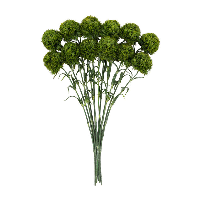 Artificial Statement Bloom Stems Set of 12 – Green