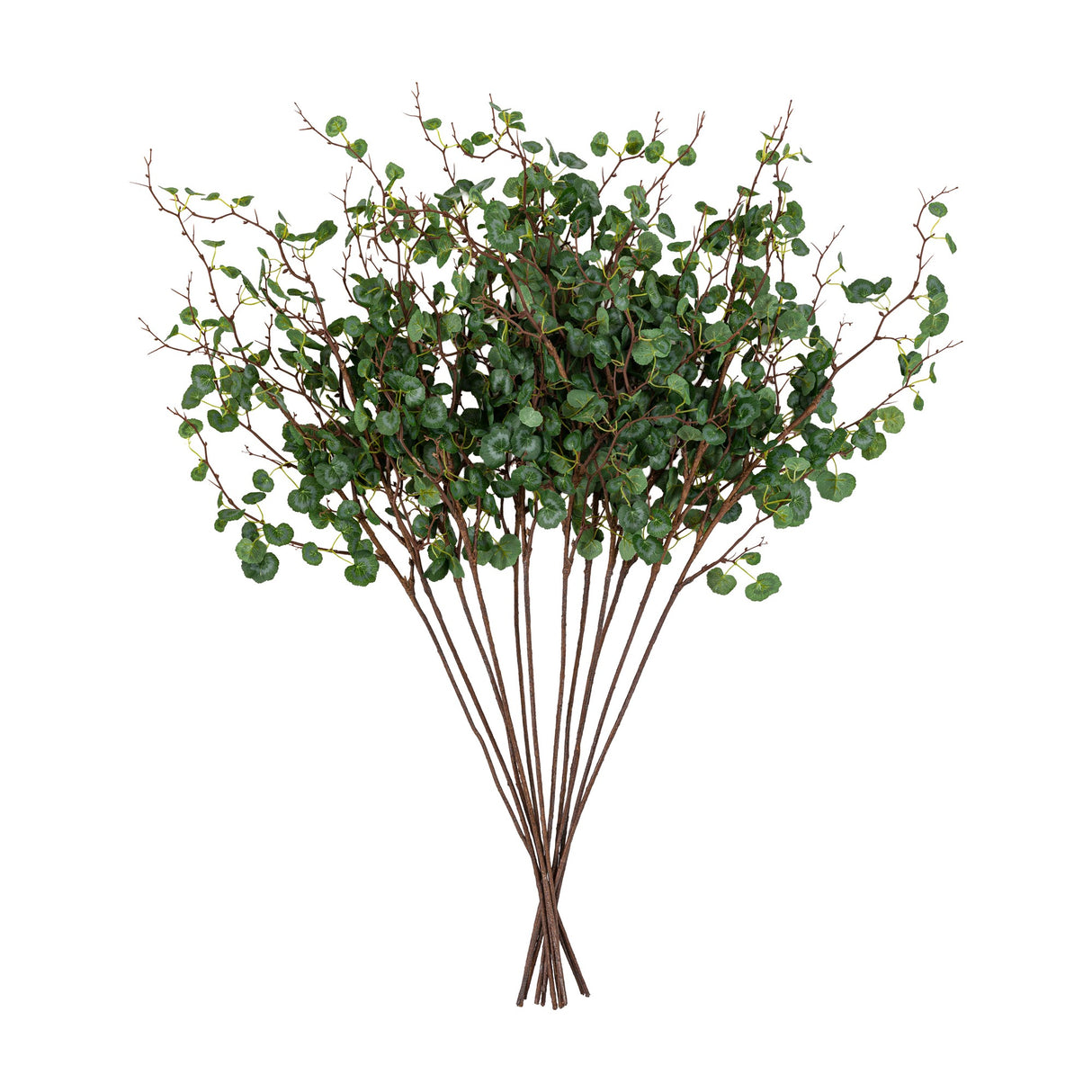 Artificial Twig Foliage Stems Set of 12 – Green