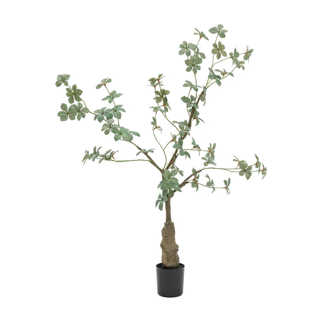 Artificial Rhodoleia Potted Tree