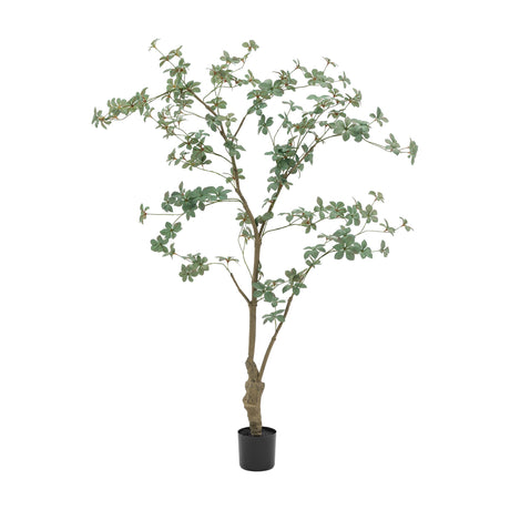 Artificial Rhodoleia Potted Tree
