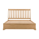 Malvern Slatted Double Bed Frame – Natural Oak