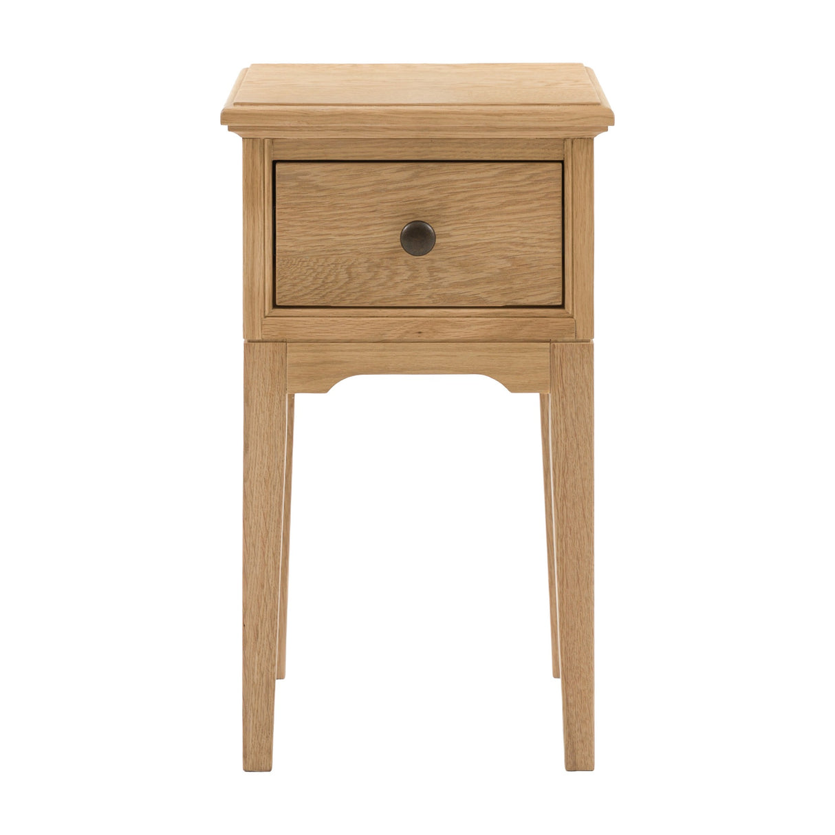 Malvern 1 Drawer Bedside Table – Natural Oak