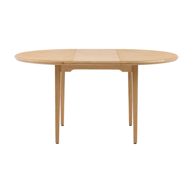 Malvern Round Extending Dining Table – Natural Oak