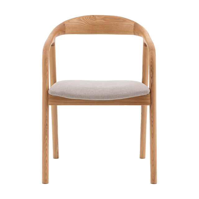 Madrid Dining Chair with Curved Arms