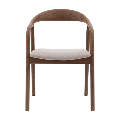 Madrid Dining Chair with Curved Arms