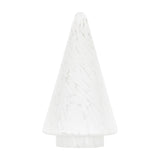 Confetti Glass Tree Decoration – White