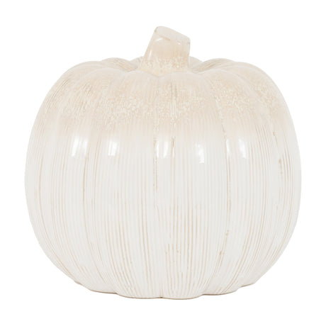 Ceramic Pumpkin Ornament