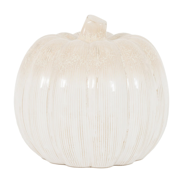Ceramic Pumpkin Ornament