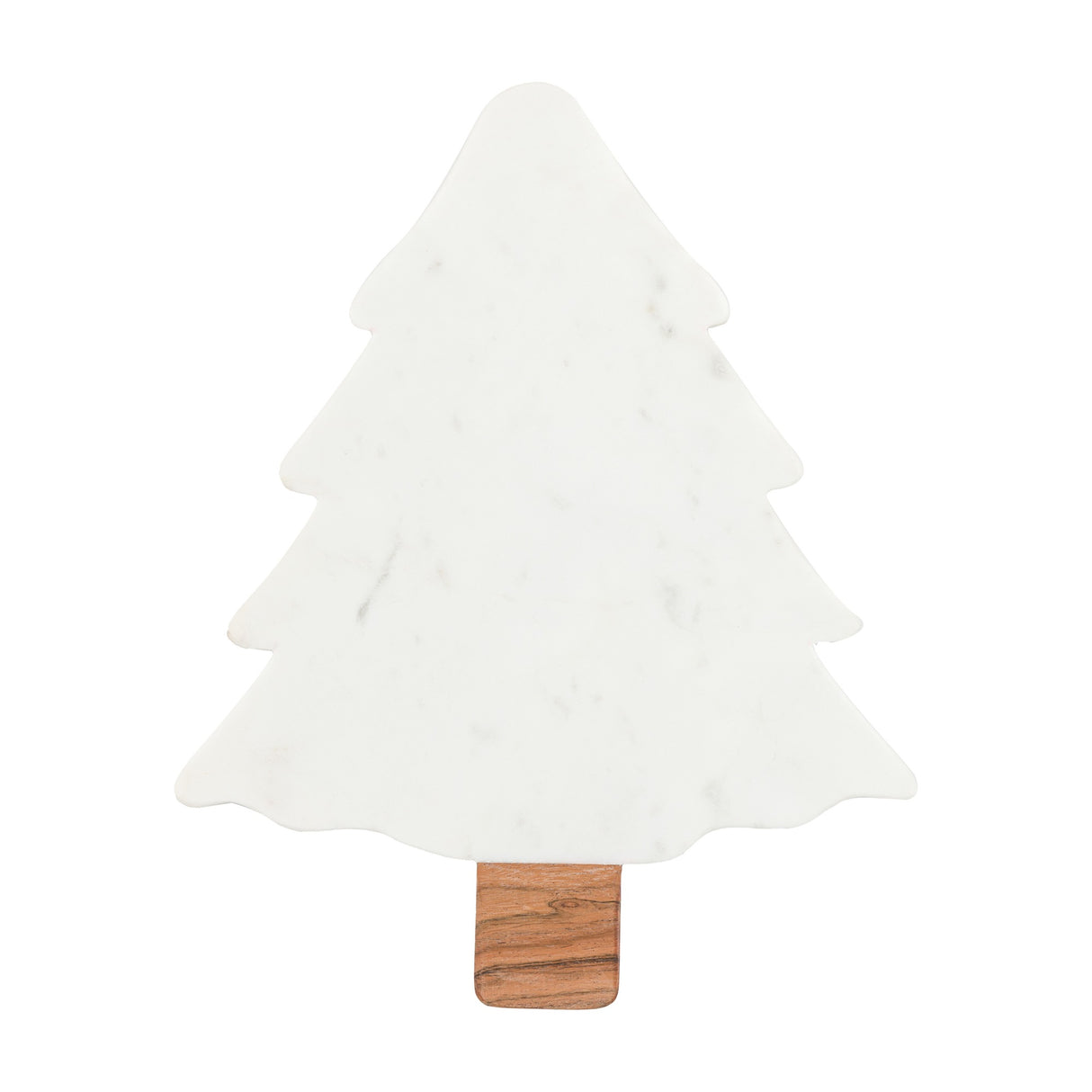 Christmas Tree Serving Platter – White