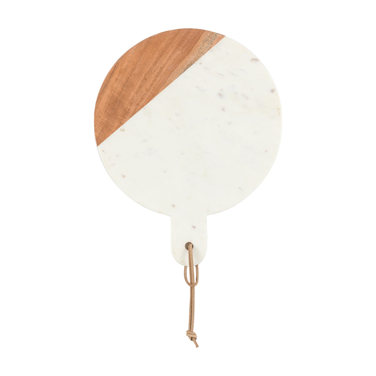 Novi Round Cheese Board – White