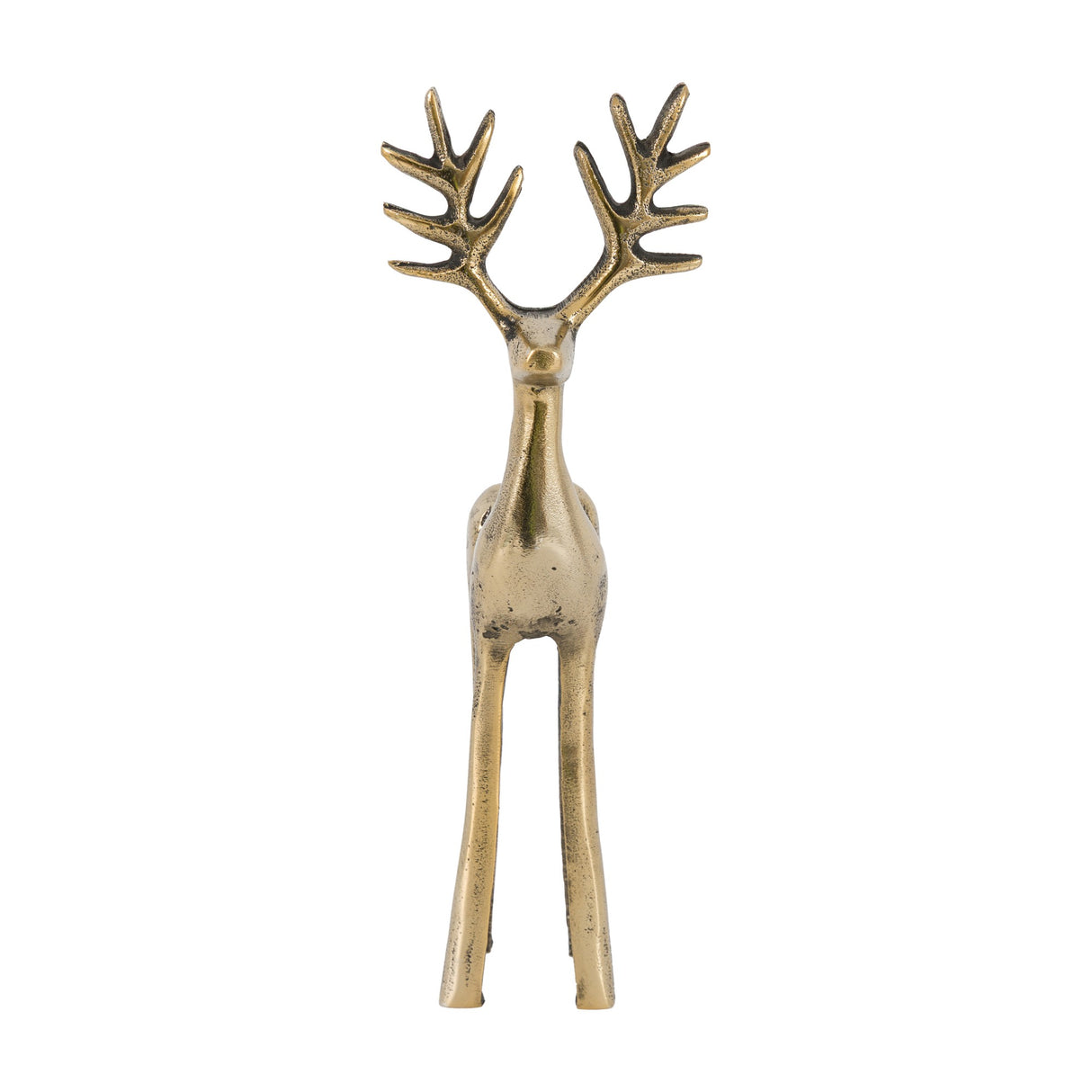 Cast Stag Figurine – Gold