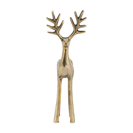 Cast Stag Figurine – Gold