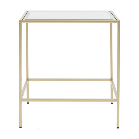 Rothbury Glass Top Side Table