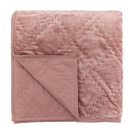 Quilted Cotton Velvet Bedspread
