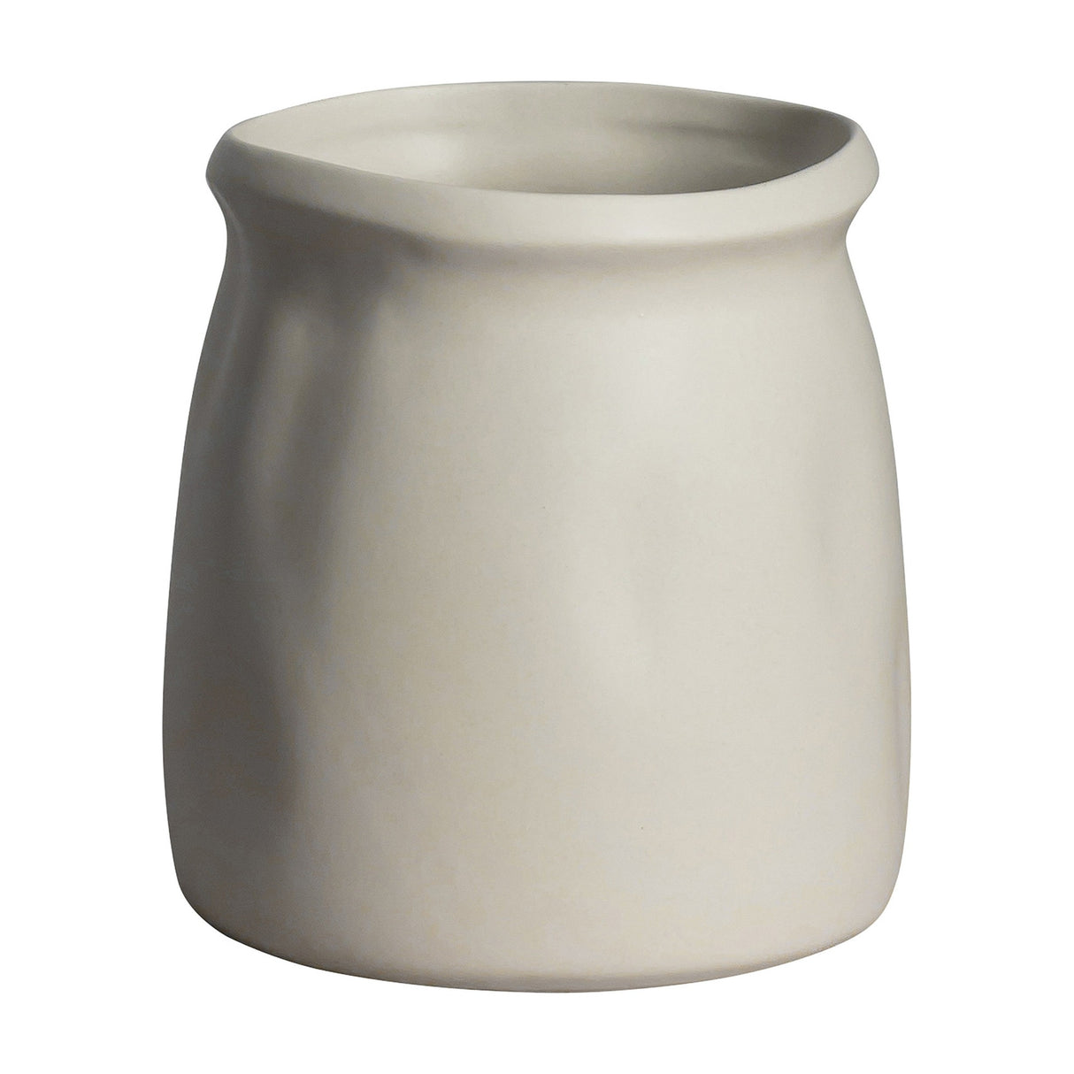 Tahara Stoneware Vase – Cream