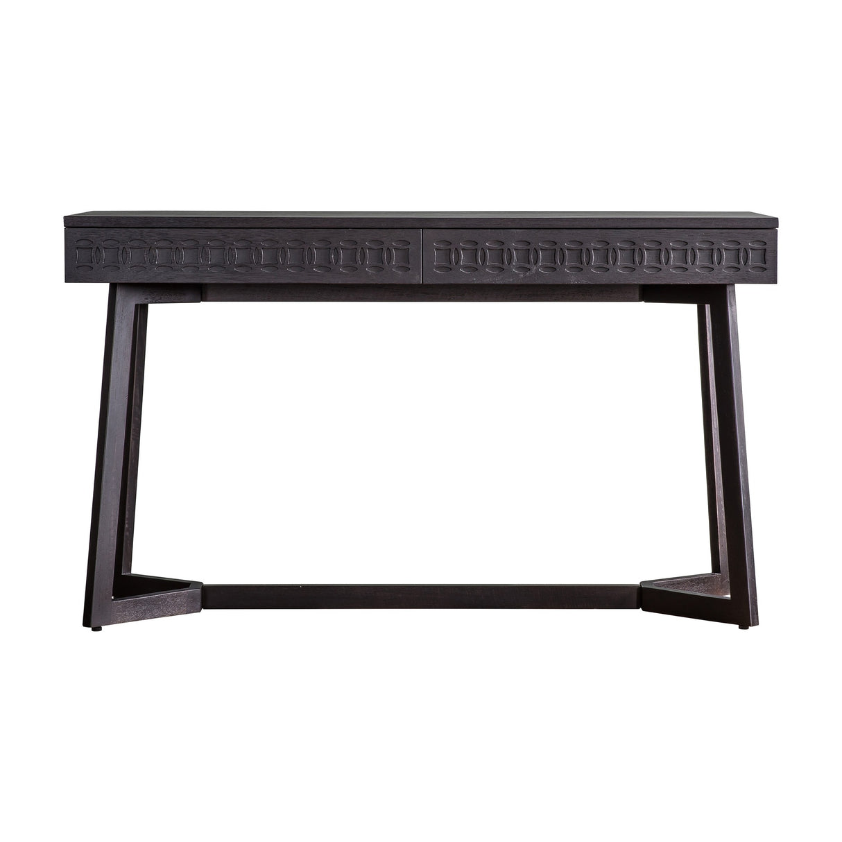 Boho Boutique 2 Drawer Desk – Black