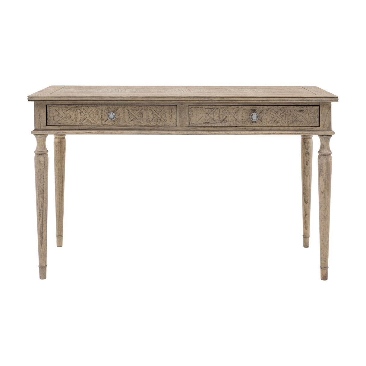 Rustique Two Drawer Desk – Natural