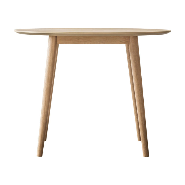 Milano Round Dining Table – Natural Oak