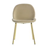 Flanagan Velvet Dining Chair Set of 2