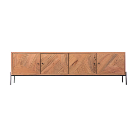 Oklahoma 4 Door Media Unit – Natural