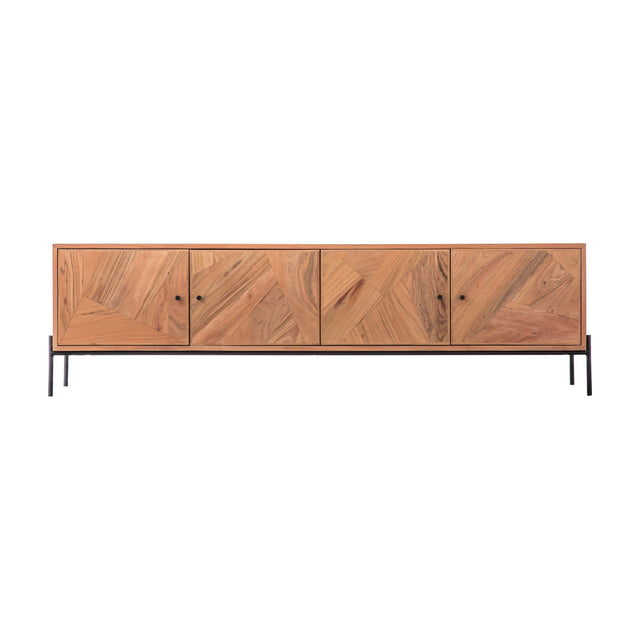 Oklahoma 4 Door Media Unit – Natural