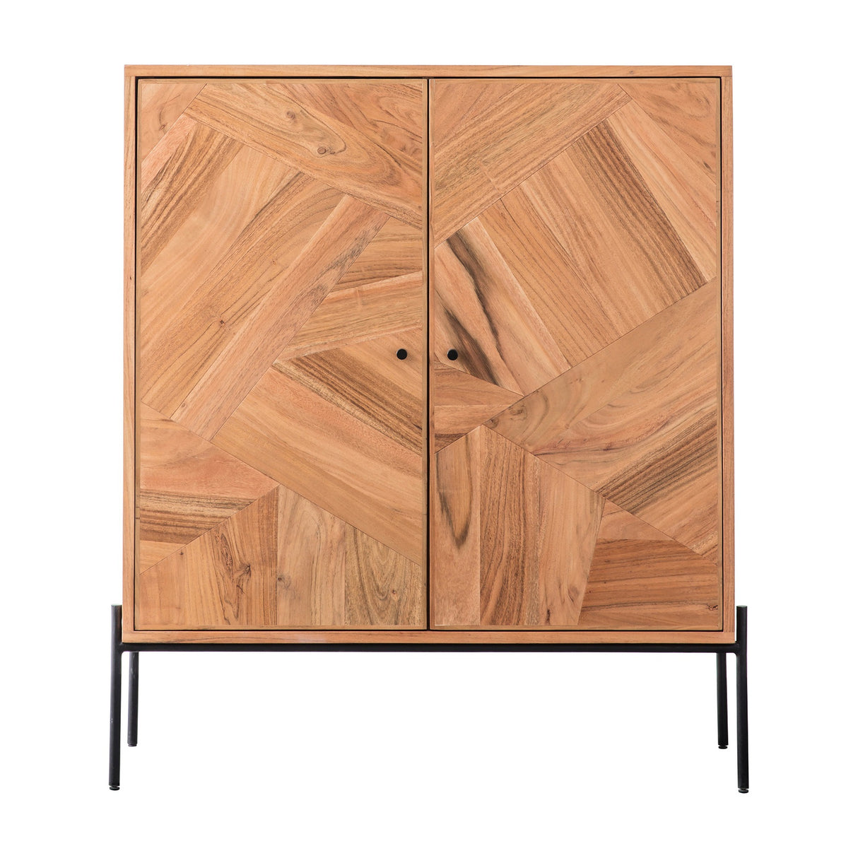 Oklahoma 2 Door Drinks Cabinet – Natural