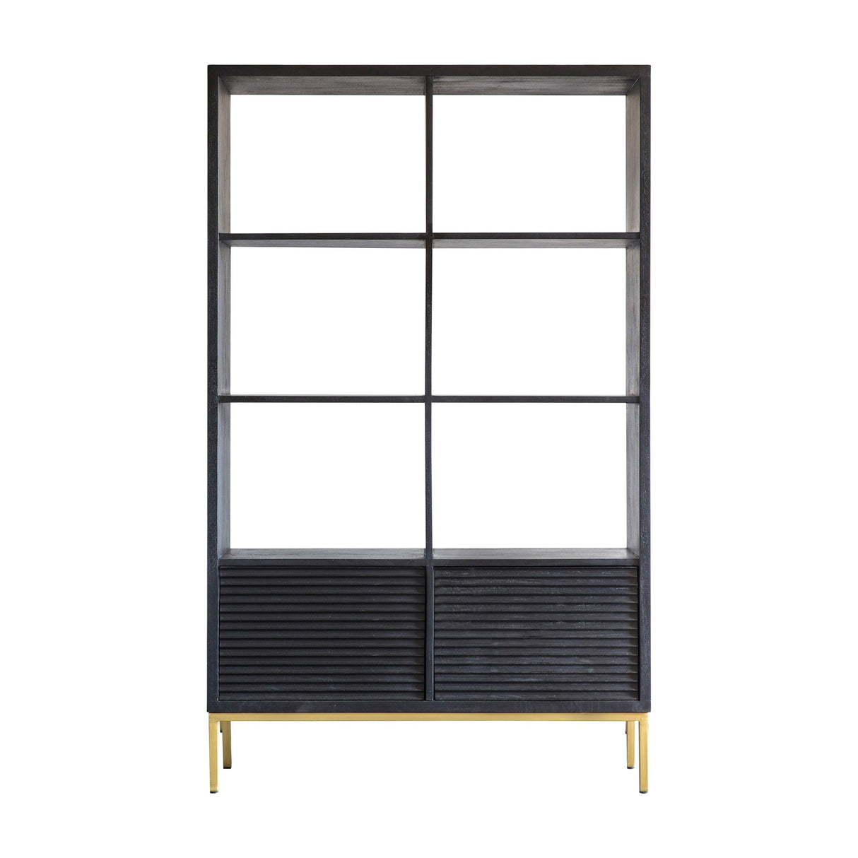 Ripple 2 Door Open Display Unit – Black