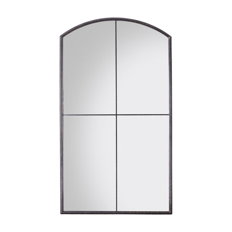 Frida Arched Window Mirror – Black