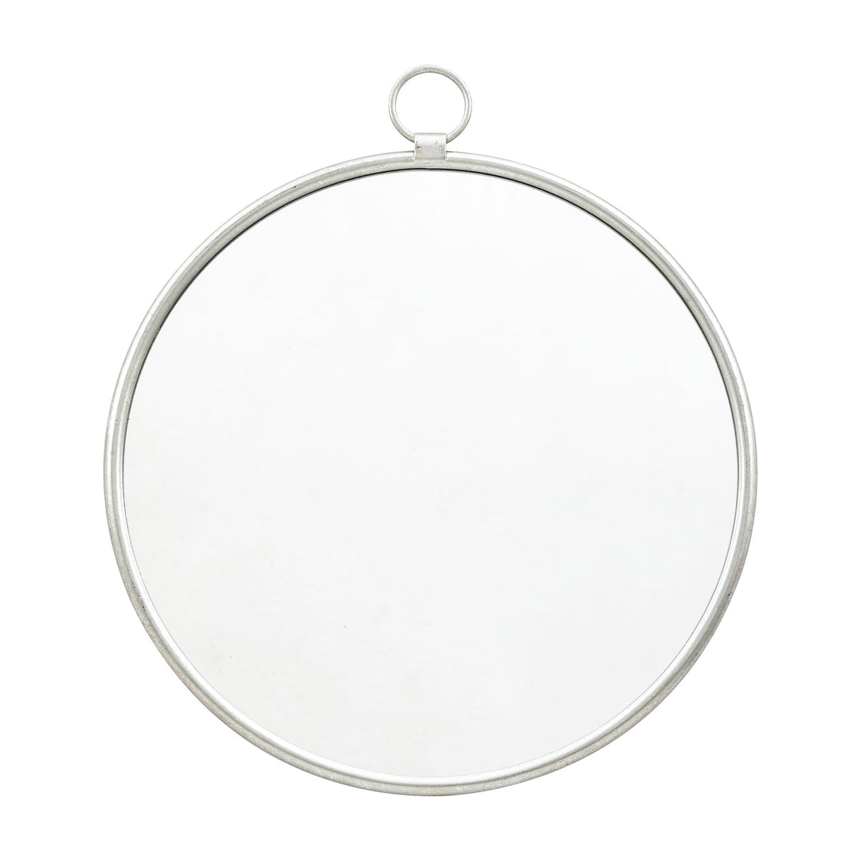 Bayswater Round Mirror with Ring Detail