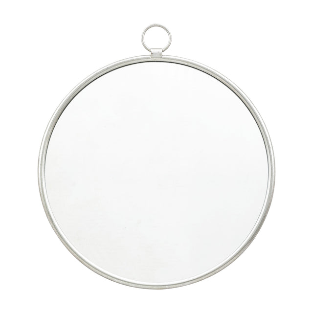 Bayswater Round Mirror with Ring Detail