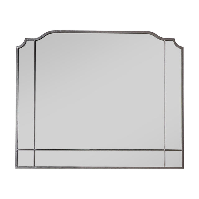 Wardour Overmantel Mirror – Charcoal