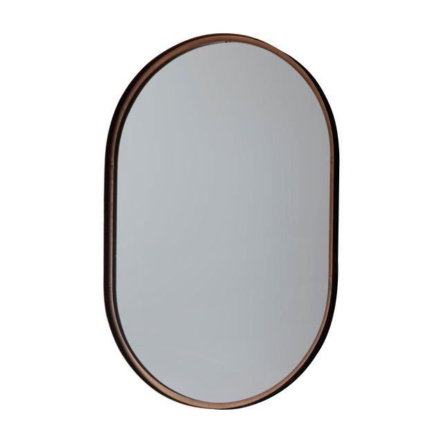 Greystoke Elipse Wall Mirror – Bronze