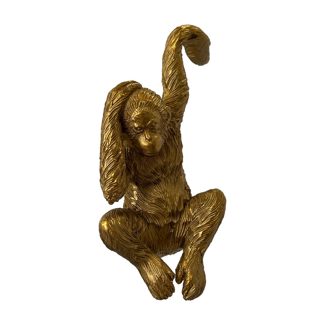 Luis Orangutan Pot Hangers – Gold