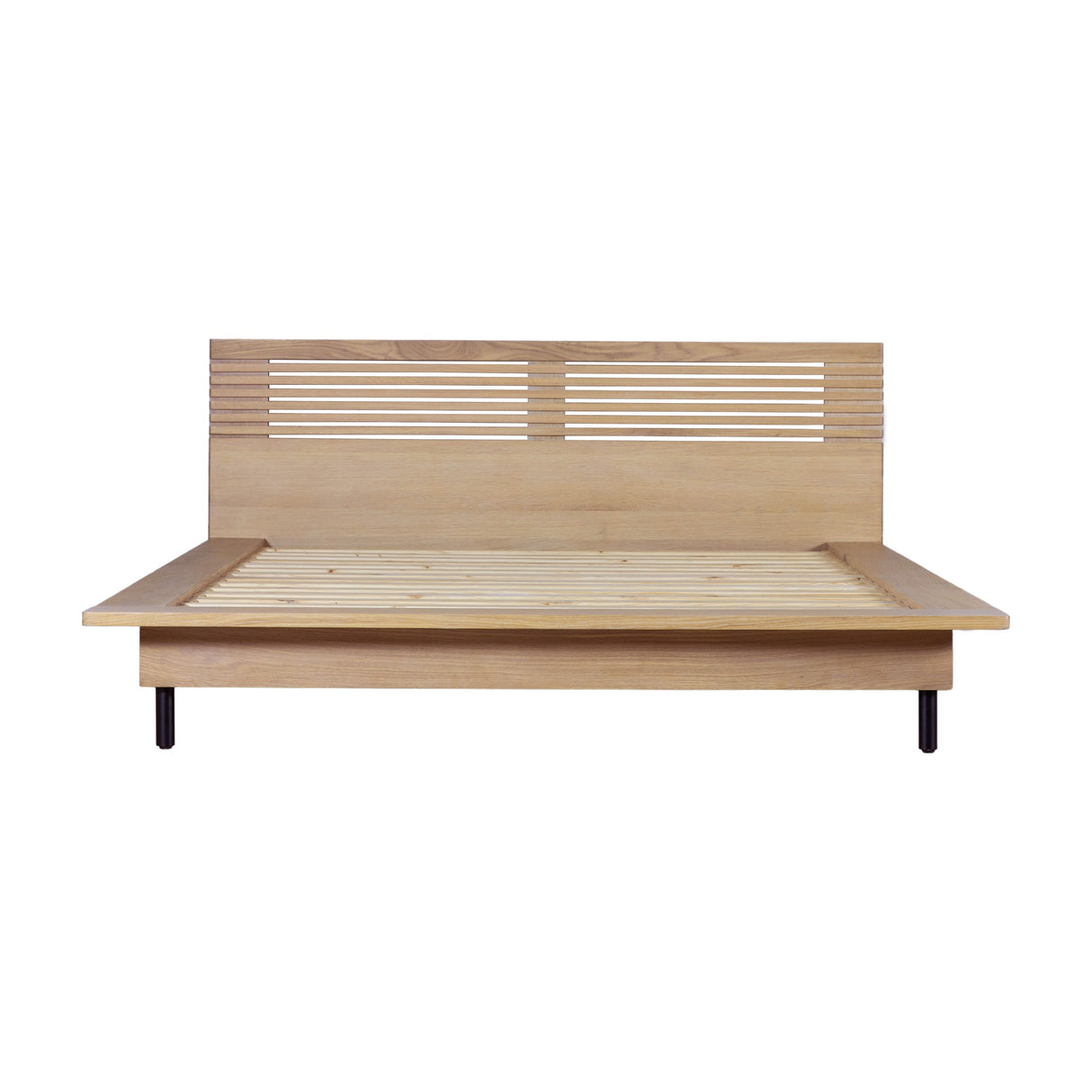 Okayama Platform Bed Frame – Oak