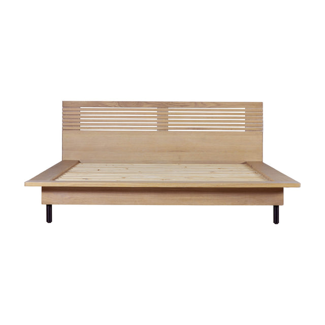 Okayama Platform Bed Frame – Oak