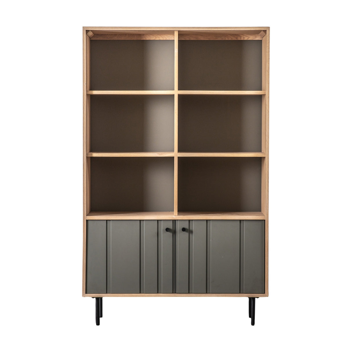 Fuji Open Display Cabinet – Oak