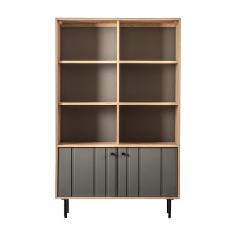Fuji Open Display Cabinet – Oak