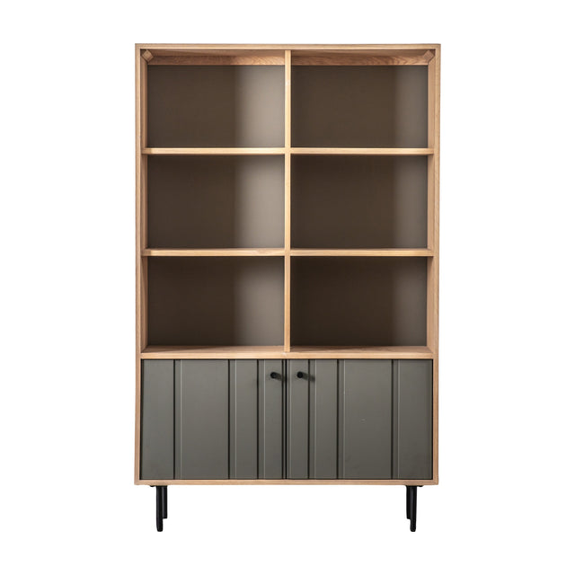 Fuji Open Display Cabinet – Oak