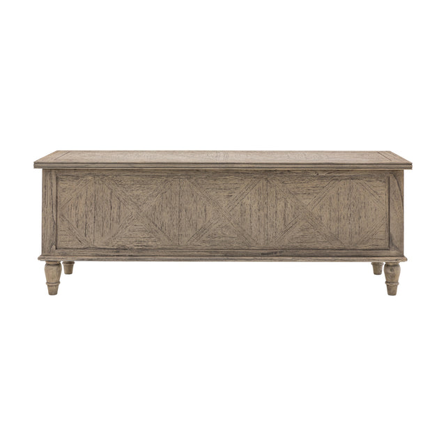 Rustique Storage Hall Bench – Natural