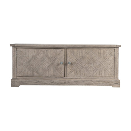 Rustique 2 Door Media Unit – Natural