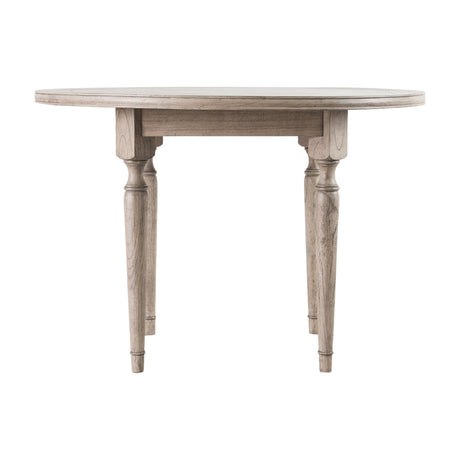 Rustique Round Dining Table – Natural