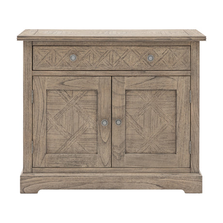 Rustique Sideboard 2 Door 1 Drawer – Natural